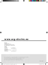 Предварительный просмотр 148 страницы ECG 24 HS01T2S2 Instruction Manual