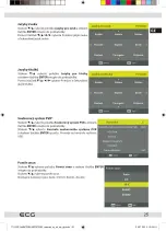 Предварительный просмотр 25 страницы ECG 24H05T2S2 Instruction Manual