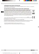 Предварительный просмотр 110 страницы ECG 24H05T2S2 Instruction Manual