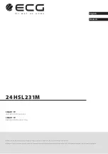 ECG 24HSL231M Instruction Manual preview