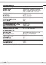 Предварительный просмотр 37 страницы ECG 24HSL231M Instruction Manual