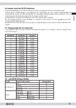 Предварительный просмотр 73 страницы ECG 24HSL231M Instruction Manual