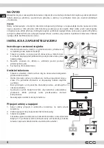 Preview for 6 page of ECG 32 H03T2S2 Instruction Manual