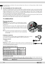 Preview for 12 page of ECG 32FSL231 Instruction Manual