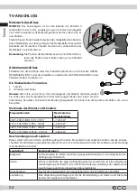 Предварительный просмотр 52 страницы ECG 32FSL231 Instruction Manual