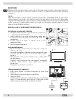 Preview for 6 page of ECG 40 LED 722 PVR Instruction Manual