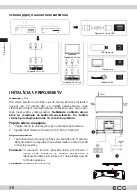 Предварительный просмотр 46 страницы ECG 43USV231 Instruction Manual