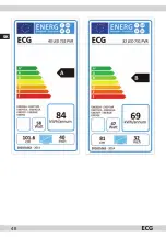 Предварительный просмотр 48 страницы ECG 731 Instruction Manual