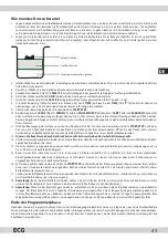 Предварительный просмотр 43 страницы ECG 8592131300446 Instruction Manual