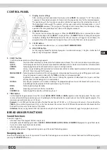 Предварительный просмотр 51 страницы ECG 8592131300446 Instruction Manual