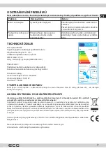 Preview for 7 page of ECG 8592131305526 Instruction Manual