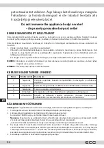 Предварительный просмотр 54 страницы ECG 8592131306011 Instruction Manual