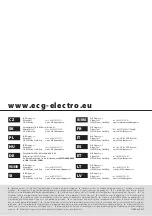 Предварительный просмотр 68 страницы ECG 8592131306011 Instruction Manual