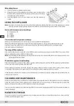 Предварительный просмотр 40 страницы ECG 8592131306493 Instruction Manual