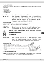 Предварительный просмотр 63 страницы ECG 8592131306493 Instruction Manual