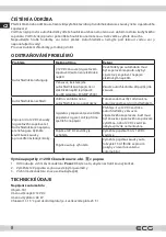 Preview for 8 page of ECG AC 3010 C Instruction Manual