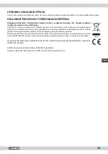 Предварительный просмотр 45 страницы ECG AC 3010 C Instruction Manual