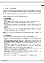 Preview for 7 page of ECG AC 3021 HC Dual Instruction Manual