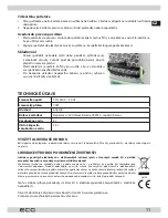 Предварительный просмотр 11 страницы ECG ACR 5570 Instruction Manual