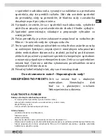 Предварительный просмотр 15 страницы ECG ACR 5570 Instruction Manual