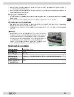 Предварительный просмотр 29 страницы ECG ACR 5570 Instruction Manual