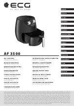 Preview for 1 page of ECG AF 3500 Instruction Manual