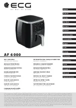 ECG AF 6000 Instruction Manual preview