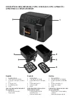 Preview for 2 page of ECG AF 8300 DualFry Instruction Manual