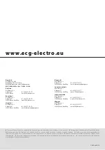 Предварительный просмотр 100 страницы ECG AF 8300 DualFry Instruction Manual