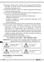 Предварительный просмотр 98 страницы ECG AH D501T Instruction Manual