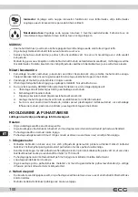 Предварительный просмотр 100 страницы ECG AH D501T Instruction Manual