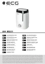 ECG AH M351 Instruction Manual preview