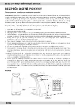 Preview for 7 page of ECG BD 25 Instruction Manual