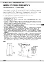 Предварительный просмотр 11 страницы ECG BD 25 Instruction Manual