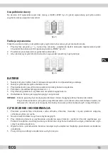 Preview for 13 page of ECG BD 25 Instruction Manual