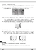 Предварительный просмотр 26 страницы ECG BD 25 Instruction Manual