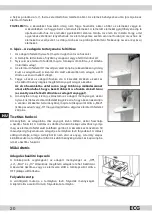 Предварительный просмотр 20 страницы ECG BD 35 Instruction Manual