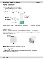 Preview for 9 page of ECG BD 351 Foam Instruction Manual