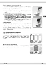 Preview for 11 page of ECG BD 50 Instruction Manual