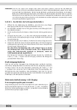 Предварительный просмотр 29 страницы ECG BD 50 Instruction Manual