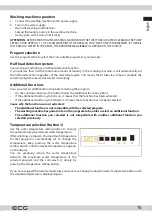 Preview for 15 page of ECG BlackLine EWF 801201 Steam Instruction Manual