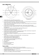 Предварительный просмотр 32 страницы ECG BTS Elysium L1 Black Instruction Manual