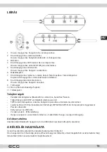 Предварительный просмотр 19 страницы ECG BTS Elysium S1 Black Instruction Manual