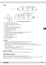 Предварительный просмотр 39 страницы ECG BTS Elysium S1 Black Instruction Manual