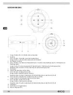 Предварительный просмотр 24 страницы ECG BTS Elysium X1 Black Instruction Manual