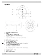 Предварительный просмотр 76 страницы ECG BTS Elysium X1 Black Instruction Manual