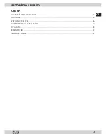 Preview for 3 page of ECG CD 110 USB Instruction Manual