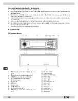 Предварительный просмотр 56 страницы ECG CD 110 USB Instruction Manual