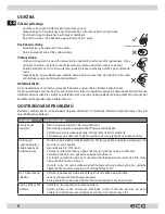 Предварительный просмотр 8 страницы ECG CDR 1000 Instruction Manual