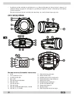 Preview for 20 page of ECG CDR 777 USB BLACK/WHITE Instruction Manual